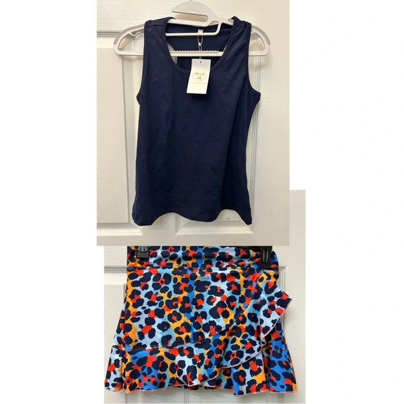 ! Tina + Jenna set Womens Tennis Skirt Golf Made in USA - Picture 1 of 8